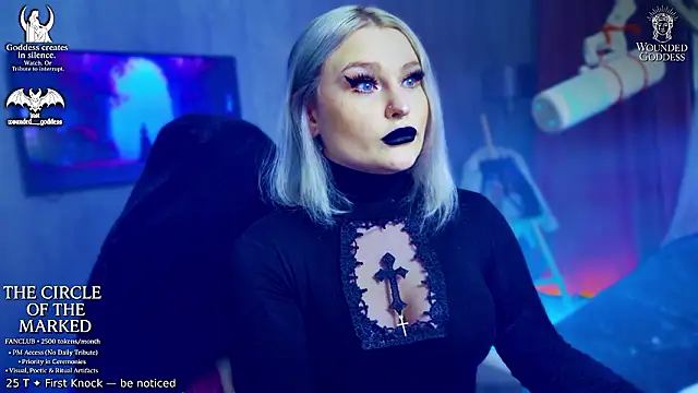 Wounded Goddess  online show from February 2026 07:34:01 AM