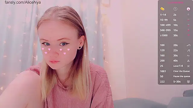 AliceNya cute online show from February 2026 05:39:01 AM