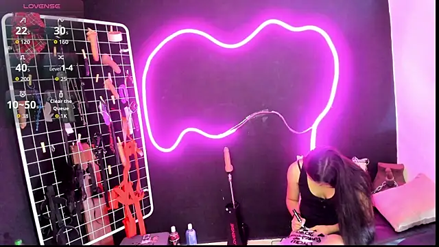 Mistress Megan BDSM online show from October 2025 07:14:02 PM