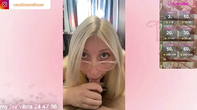 Caroline lover  online show from November 2025 09:52:01 AM