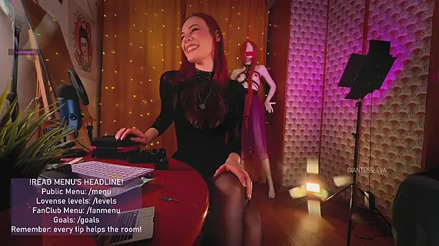 Giantess Eva online show from April 2026 05:54:01 PM