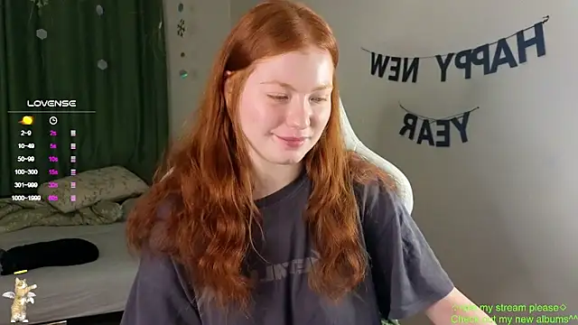 GingerCute online show from January 2026 12:55:01 PM