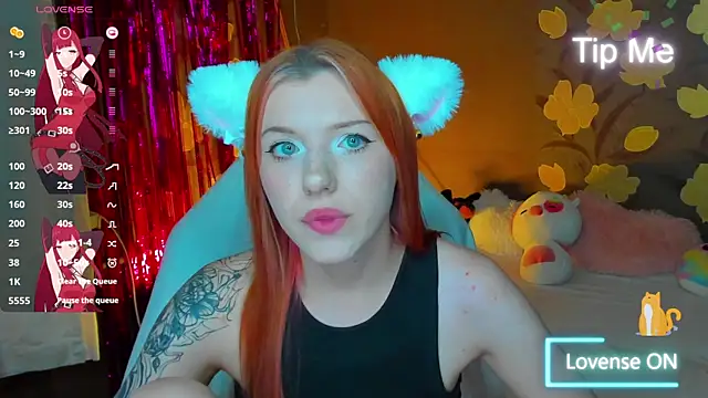 Snapshot of MeganNewCat chatting on July 2026 07:49:01 PM MeganNewCat online show from July 2026 07:49:01 PM