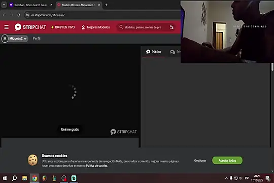 Miqueas2 online show from October 2025 11:29:02 PM