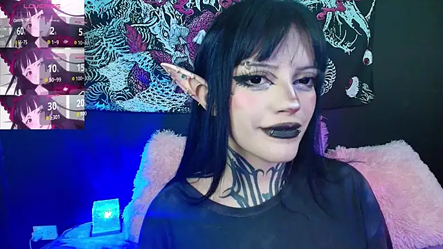 Snapshot of GothGaby chatting on October 2025 03:45:02 AM GothGaby online show from October 2025 03:45:02 AM