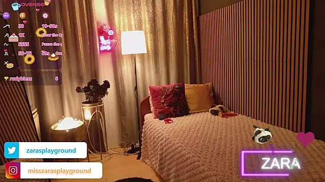 ZarasPlayground online show from April 2026 04:12:01 PM