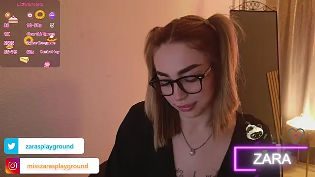 ZarasPlayground online show from April 2026 07:19:01 PM