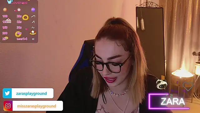 ZarasPlayground online show from April 2026 08:57:02 PM