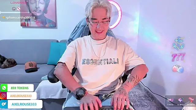 AxelRouse3 online show from April 2026 03:04:01 AM