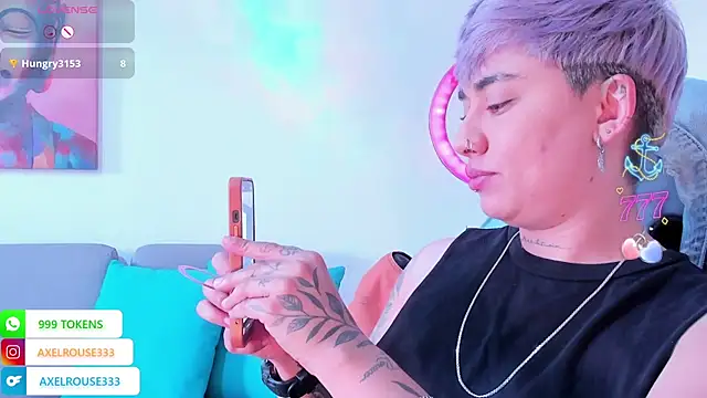 AxelRouse3 online show from April 2026 07:58:01 PM