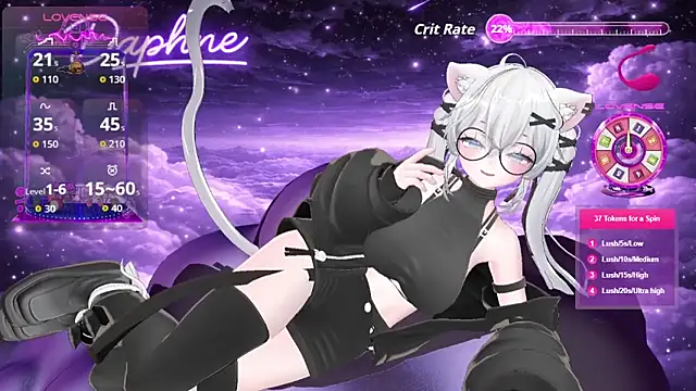 Muse Daphne online show from March 2026 08:03:01 PM