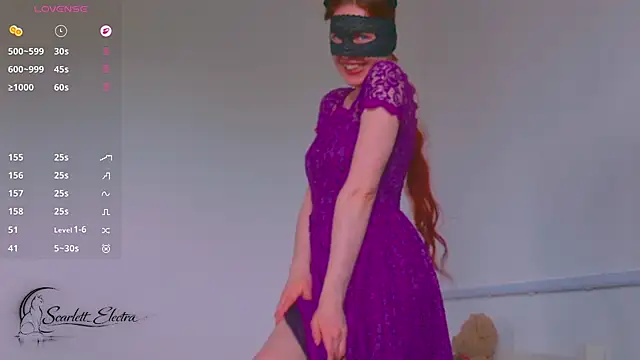 Scarlett Electra online show from July 2026 02:40:02 PM
