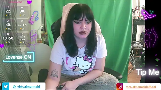 Virtualmermaidofficial online show from January 2026 10:00:02 PM