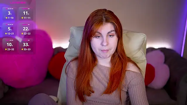 GingerPinky online show from February 2026 01:38:02 PM