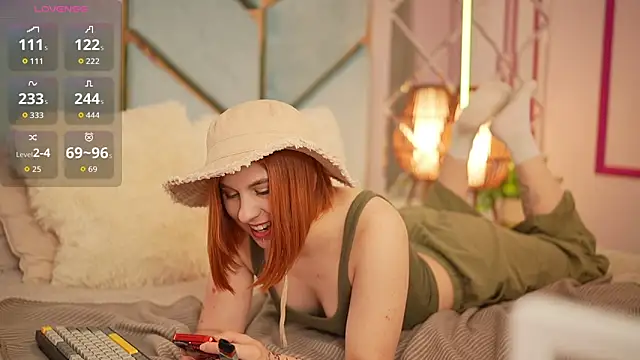 GingerPinky online show from June 2026 06:47:02 AM