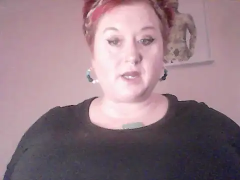 BustyRedxx online show from February 2026 12:02:01 PM