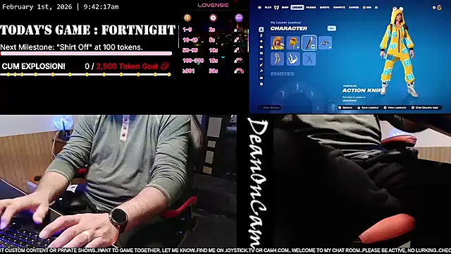 DeanonCam online show from February 2026 03:43:01 PM