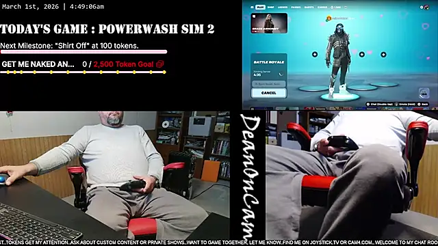 DeanonCam online show from March 2026 10:50:02 AM