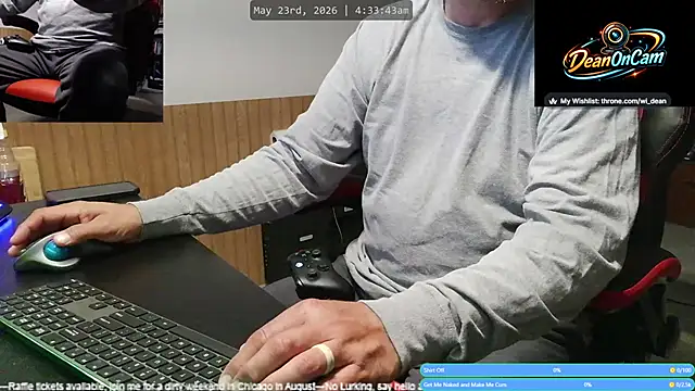 Snapshot of DeanonCam chatting on May 2026 09:35:01 AM DeanonCam online show from May 2026 09:35:01 AM