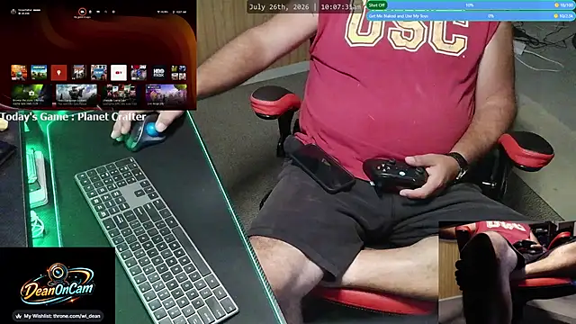 Snapshot of DeanonCam chatting on July 2026 03:08:02 PM DeanonCam online show from July 2026 03:08:02 PM
