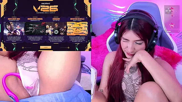 MiaVoss  online show from April 2026 10:01:02 PM