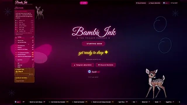 BambiInkXXX online show from April 2026 01:17:02 AM
