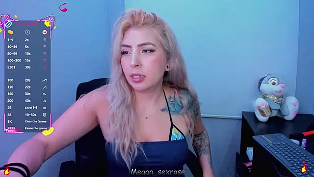 Megan sexrosse online show from March 2026 02:49:01 AM