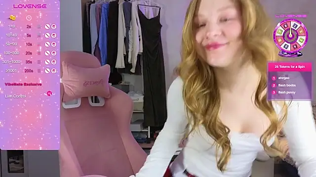 GoldenSunBunny online show from March 2026 02:05:02 AM