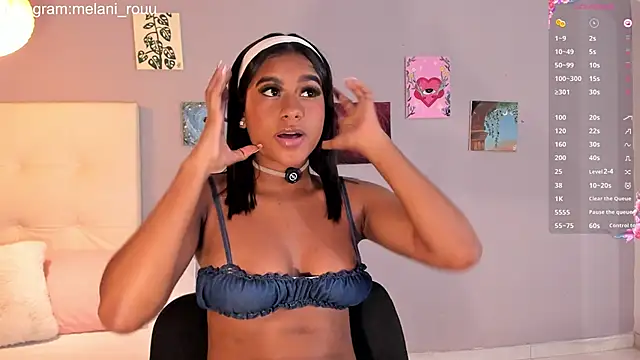 Snapshot of Melaniaa_Roussee chatting on April 2026 02:17:02 AM Melaniaa Roussee online show from April 2026 02:17:02 AM