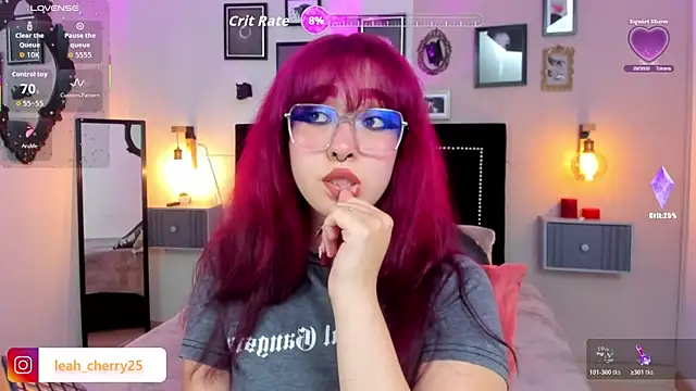 Leah cherry online show from July 2026 08:55:01 PM