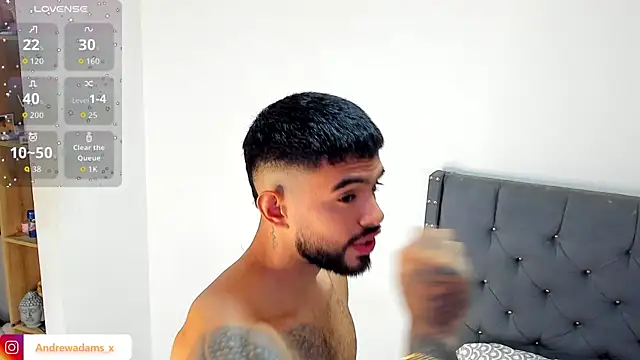 Andrewadamsx online show from July 2026 01:20:01 PM
