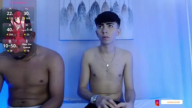 Michaell and twink online show from July 2026 10:24:02 PM