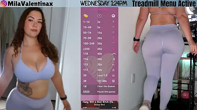 MilaValentina online show from April 2026 05:25:01 PM