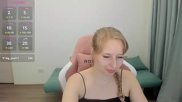 Jessy Ginger online show from December 2024 08:55:01 PM