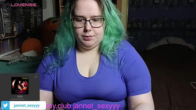 JannetPie online show from November 2025 08:53:02 PM