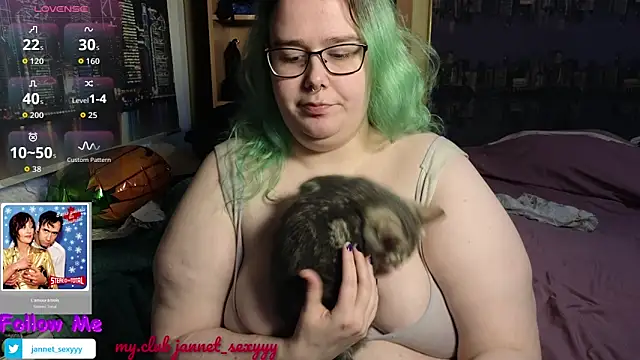 JannetPie online show from December 2025 07:17:01 AM