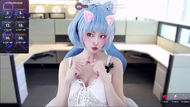 Snapshot of Niya-Nyan chatting on June 2026 10:02:01 AM Niya-Nyan online show from June 2026 10:02:01 AM