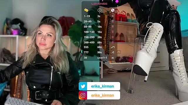 Erika Kirman online show from January 2026 10:08:02 AM