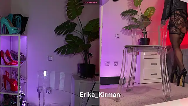 Erika Kirman online show from May 2026 01:19:01 PM