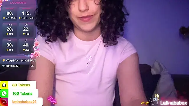 Snapshot of Latinababex chatting on June 2026 07:48:01 PM Latinababex online show from June 2026 07:48:01 PM
