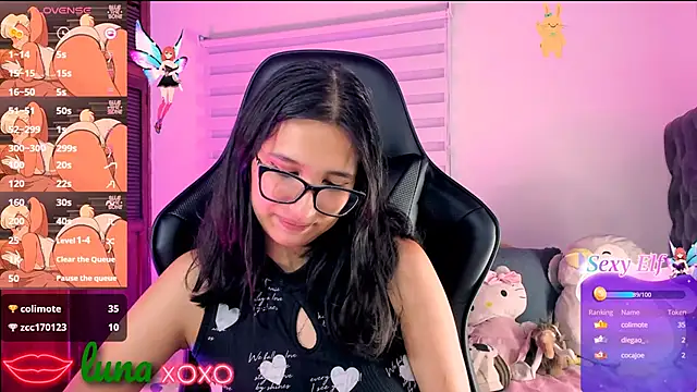 Snapshot of Luniverse chatting on February 2025 03:13:01 AM Luniverse online show from February 2025 03:13:01 AM