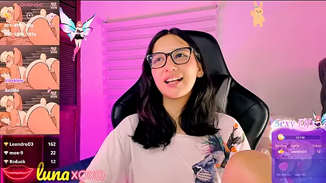 Snapshot of Luniverse chatting on March 2025 02:46:02 AM Luniverse online show from March 2025 02:46:02 AM