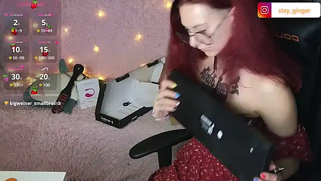 Ginger Stay online show from March 2025 10:11:02 AM