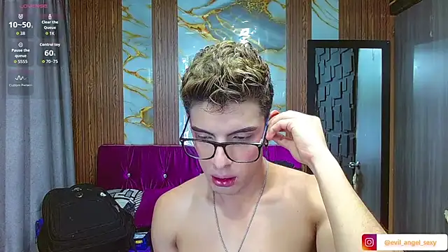 angel sexyevil online show from January 2026 12:40:01 PM