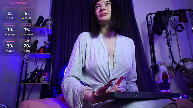 CyberXGoddess online show from December 2024 02:12:02 AM