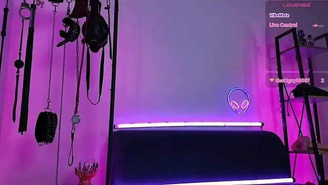 CyberXGoddess online show from April 2026 12:12:01 AM