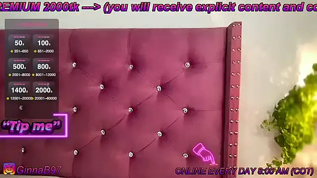 Snapshot of GinnaBolton chatting on January 2025 01:35:01 AM GinnaBolton online show from January 2025 01:35:01 AM