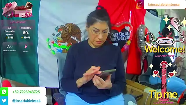 LaInsaciableIntensa online show from February 2025 10:47:02 PM