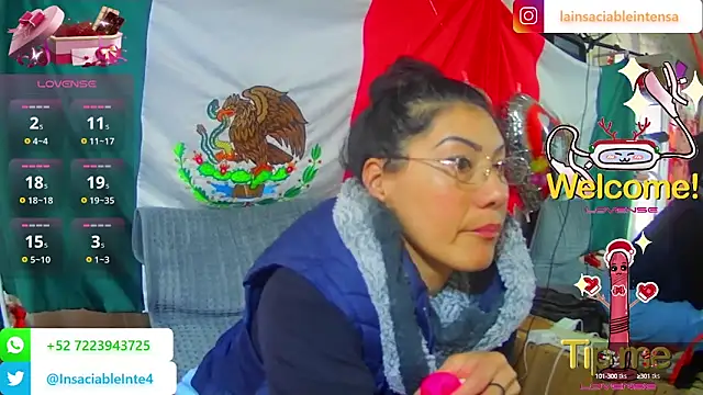 LaInsaciableIntensa online show from February 2025 08:52:02 PM