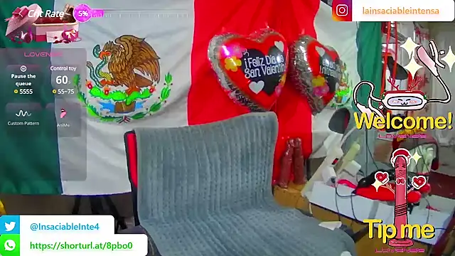 LaInsaciableIntensa online show from February 2025 01:35:02 PM